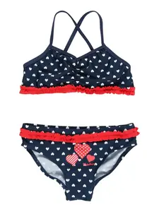 PLAYSHOES Bikiny 'Schwäne'  modrá / červená / biela