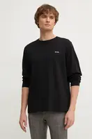 Bavlněné tričko s dlouhým rukávem Boss Orange