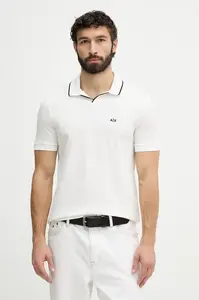 Armani Exchange  polo pánské bavlněné