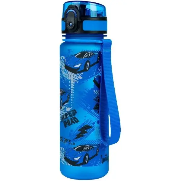 BAAGL AUTA 500 ML Tritanová láhev, modrá, velikost