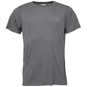 Columbia ZERO RULES™ LIGHT SS CREW Pánske funkčné tričko, sivá, veľkosť