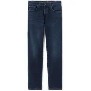 CELIO NOSTRETCHI Pánské džínové kalhoty, tmavě modrá, velikost
