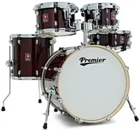 Premier Artist 20" 5pc Fusion Shell Pack Cherry Red