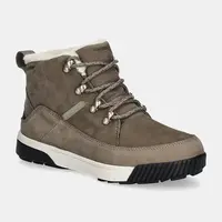 Boty The North Face Sierra Mid dámské, šedá barva, zateplené, NF0A4T3X8IU1