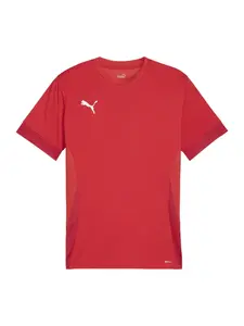 PUMA Funkčné tričko  červená / biela
