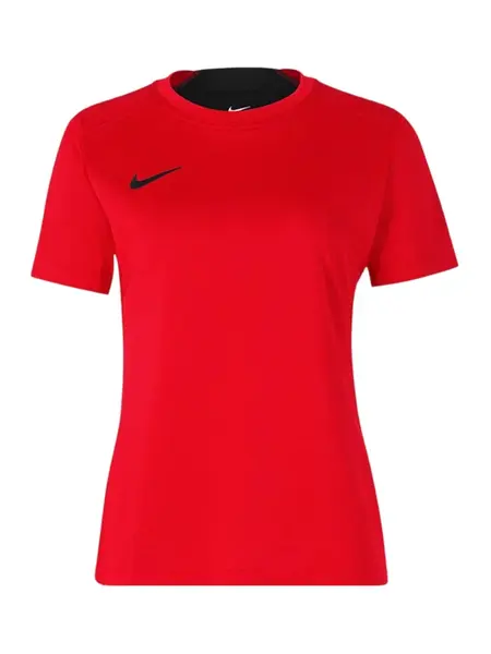 NIKE Funkčné tričko  červená / čierna