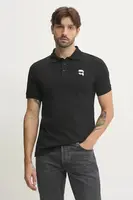 Bavlněné polo tričko Karl Lagerfeld