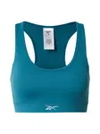 Reebok Športová podprsenka  modrozelená / striebornosivá