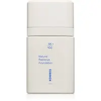 Korres Natural Radiance Foundation make-up pro přirozený vzhled odstín 02 Medium 30 ml