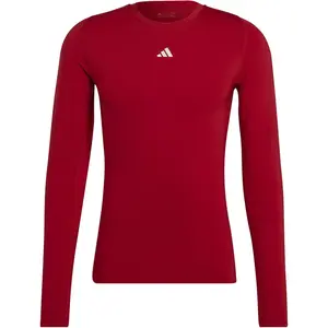 ADIDAS PERFORMANCE Funkčné tričko  tmavočervená / biela