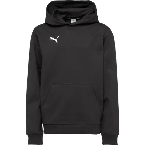Puma TEAMGOAL CASUALS HOODY JR Dětská mikina, černá, velikost