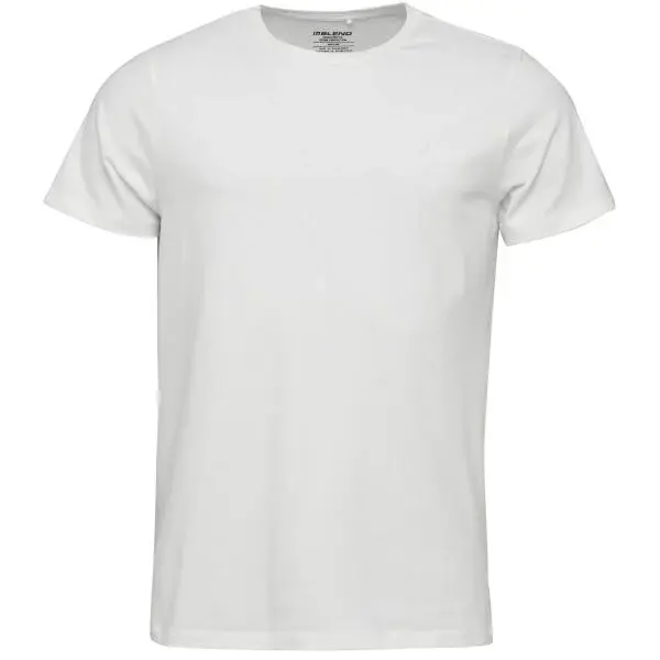 BLEND BHDINTON LOGO TEE CREW Pánské tričko, bílá, velikost XXXL