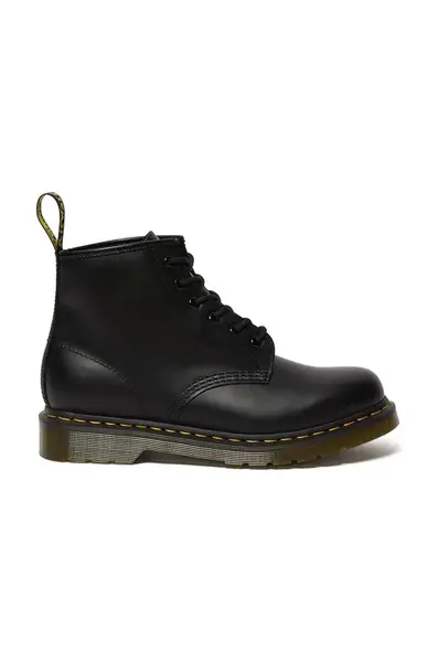 Kožené workery Dr. Martens 101 Yellow Stitch