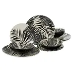 Creatable KOMBINOVANÁ SOUPRAVA TROPICANA BLACK 12dílné