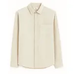 CELIO DAFLIX Pánská lněná košile, béžová, velikost