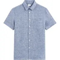 CELIO DAMARLIN Pánská letní košile, modrá, velikost