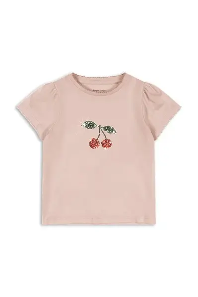 Dětské bavlněné tričko Konges Sløjd FAMO PUFF TEE GOTS