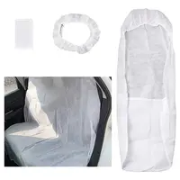 Disposable Non-woven Fabrics Car Seat & Steering Wheel & Car Gear Shift Cover Sets