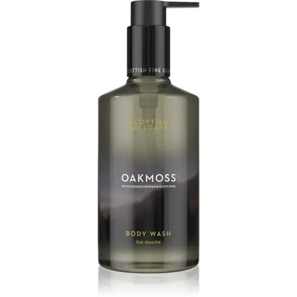 Scottish Fine Soaps Oakmoss sprchový gél s pumpičkou 300 ml