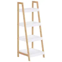 MID.YOU REGÁL DO KOUPELNY, přírodní barvy, bílá