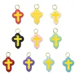 20Pcs 10 Colors Handmade Lampwork Pendants