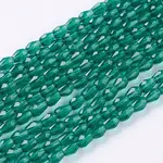 Faceted Glass Beads Strands