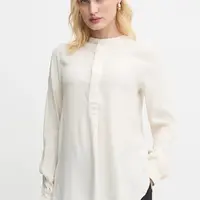 Halenka G-Star dámská, béžová barva, hladká, D24441-D724