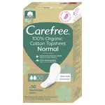 Carefree Slipové vložky Organic Cotton Normal 30 ks