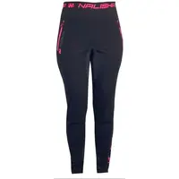 HAVEN NALISHA SLIMFIT LONG Unisex kalhoty, černá, velikost
