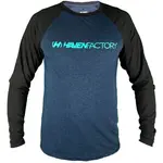 HAVEN FACTORY TRAIL Dres na kolo, tmavě modrá, velikost