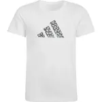 adidas ANIMAL LOGO Dívčí tričko, bílá, velikost