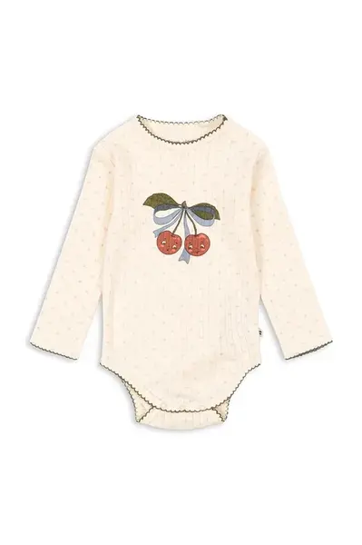 Bavlněné kojenecké body Konges Sløjd MINNIE BODY GOTS