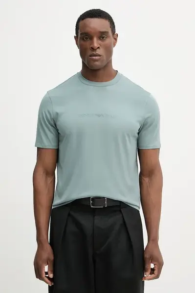 Bavlněné tričko Emporio Armani