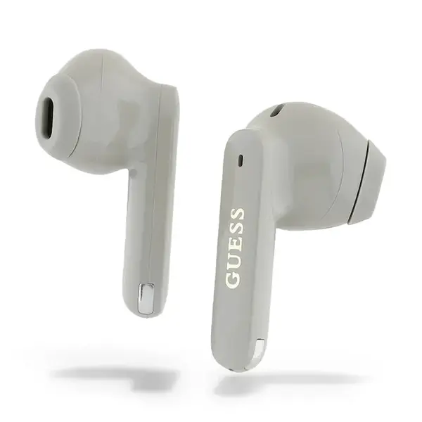 Bezdrátová sluchátka do uší Guess Elongated Metalic Printed Logo