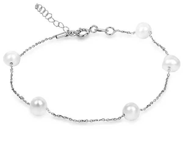 JwL Luxury Pearls Jemný perlový náramok JL0353