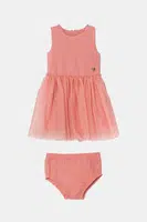 Kojenecké šaty Guess růžová barva, mini, áčková, A5RK08 KAUH0