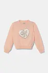 Dětský bavlněný svetr Guess