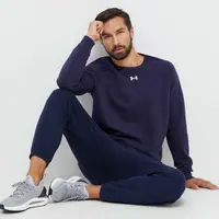 Mikina Under Armour pánská, tmavomodrá barva, hladká, 1379755