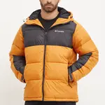 Bunda Columbia pánská, oranžová barva, zimní