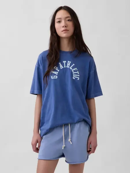 GAP Oversize Triko s VintageSoft Logom