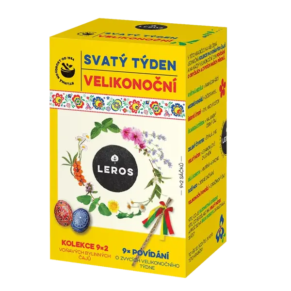 LEROS Svatý týden velikonoční 9 x 2 nálevových sáčků