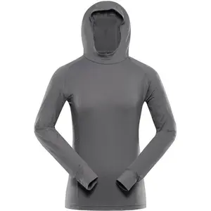 ALPINE PRO IZARA Dámská sportovní mikina, šedá, velikost