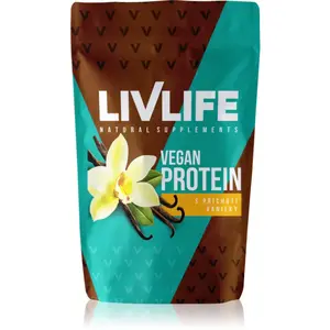 LivLife Vegan Protein rastlinný proteín príchuť Vanilla 245 g