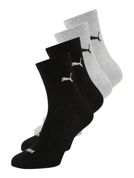 PUMA Ponožky  sivá / čierna