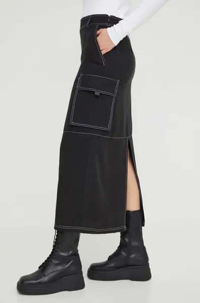 Sukně s příměsí lnu Résumé