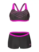 ARENA Bikiny 'Proposal'  neónovo fialová / čierna