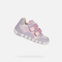 Fialové dívčí boty Geox Iupidoo