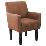 Sit & More KŘESLO, textil, koňaková