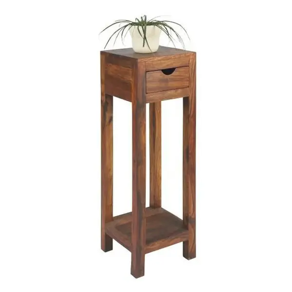 Landscape SLOUP NA KVĚTINY, sheesham, 30/90/30 cm