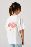 Dětské tričko Levi's LEVIS FLORAL OVERSIZED TEE
